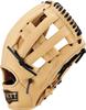 ZETT Soft Steer Baseball Pastel Brown X Black Size 6 Glove, All-Around, Left-Handed Throw, (3219), (BRGB35540F)