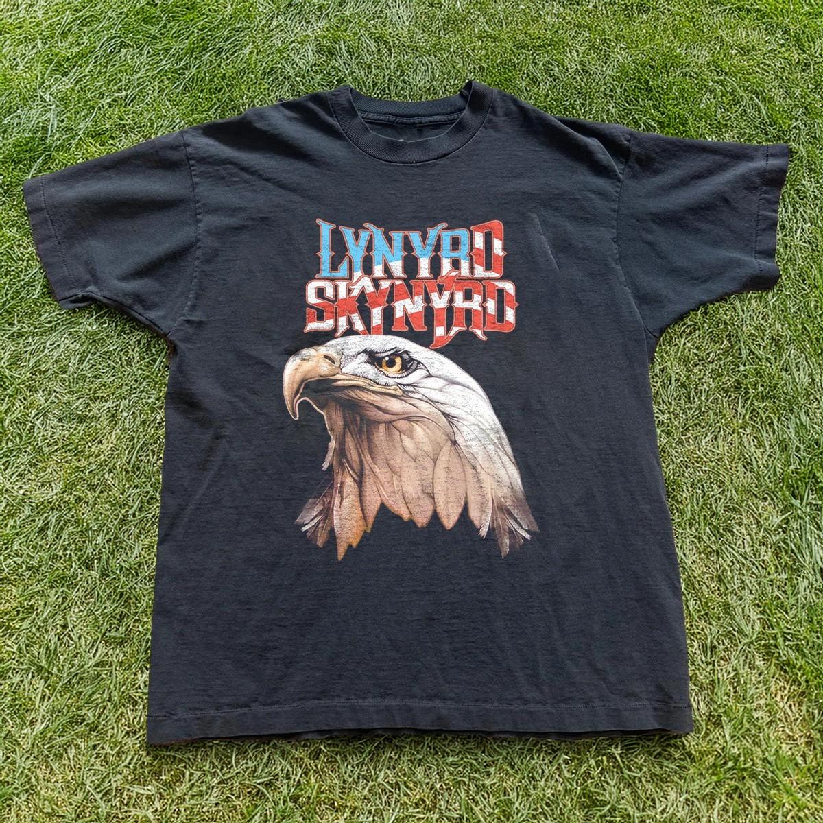Lynyrd Skynyrd Eagle Graphic Shirt Southern Rock Fan Tee Unisex T-Shirt XXL