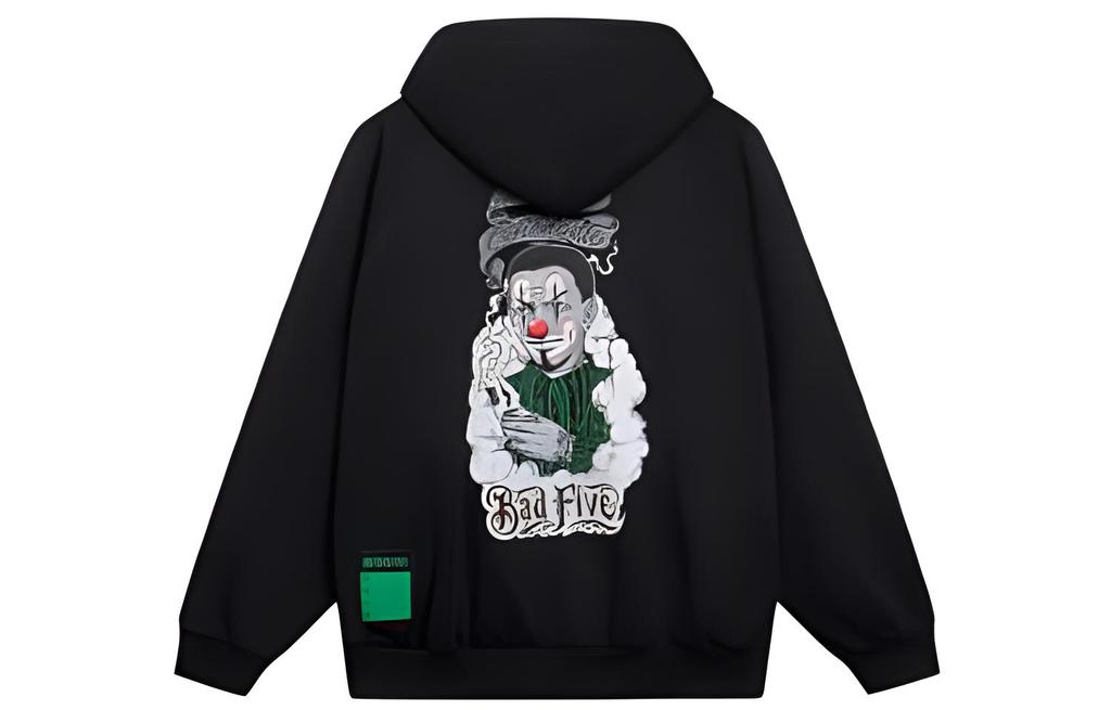 Li Ning Badfive Sweatshirt Unisex Black AWDSJ09-1