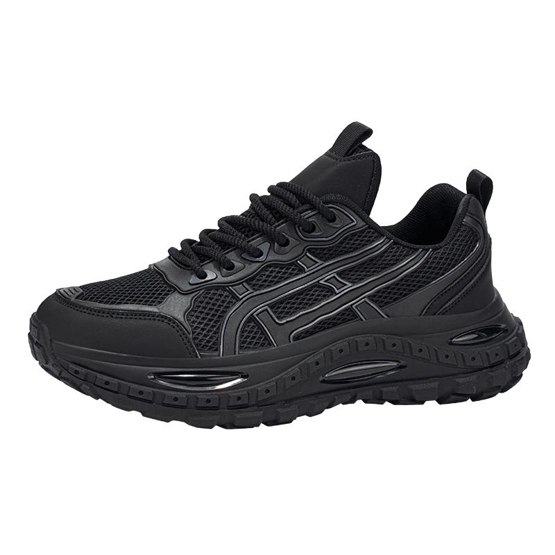Men's Casual Sports Shoes Comfortable Breathable Non-slip Elastic Cushioning Wear-resistant Suitable for Outdoor Running