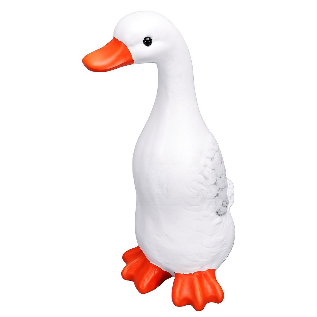 Garden Decor Outdoor Duck Statue Resin Sculpture Country Style Realistic Lawn Ornament for Yard Landscape Patio Farm