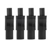 4PCS IEC320 C8 To C13 Power Cord Adapter PVC Housing IEC320 Power Plug Adapter for Laptop Ups Socket