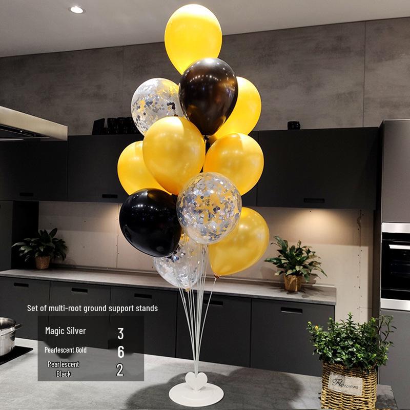 Floating Balloon Stand for Weddings and Birthdays: Room Decoration and Party Pillar.