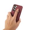 For Samsung Galaxy S23 & S23 Plus Case PU Leather Wallet Bag Grip Strap Holder Shoulder Long Crossbody Lanyard Ring Clasp Cover