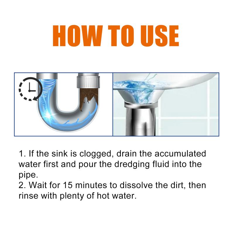 

Drain cleaner easily unclogs kitchen and bathroom drains, efficiently and quickly, a great helper for cleaning your home s pipes