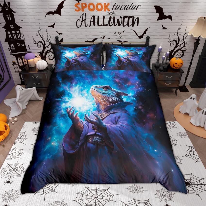 Comforter Homewish Cartoon Toad Funny Wild Animal Bedding Set Botanical Plant Flower Floral Set