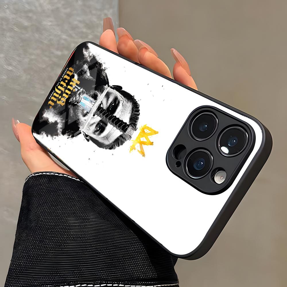 

King Of Avalon Frost Flame Phone Case For IPhone 17 Pro Max 16 15 14 Pro Max 13 11 X Xs Xr 8 7Plus Glass Cover iPhone 11 Pro