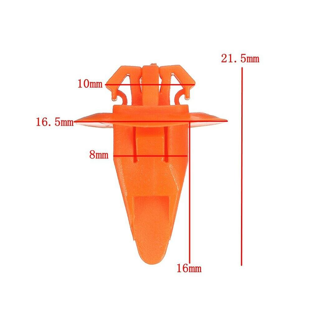Plastic Clips Car Clips 30pcs/set Auto Interior Accessories Body Moulding Clips For Toyota Prado Car Accessories