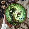 Metal Wall Art Mystical Garden Decor Fairies Butterflies Mushrooms