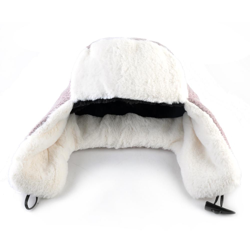 Buy Women's Bomber Hat Winter Warm Faux Fur Earflap Beanies Knitted