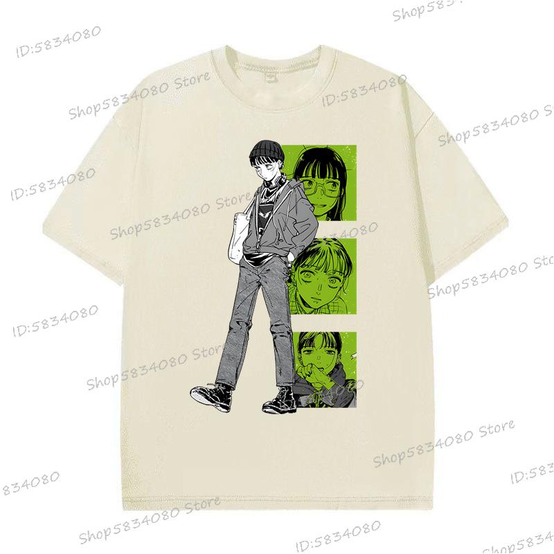 2025 The Guy She Was Interested TShirt Unisex Fashion Casual Tee Tops Unisex Women Anime Unisexga Vintage Wash 100 Cotton Tshirt