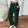 Women's Pants  With Pockets Business Work Casual Trousers Lightweight Caual Loose Trousers