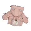 Stylish Girls' Winter Fleece Coat: 2025 Thickened Cotton-Padded Jacket for Children