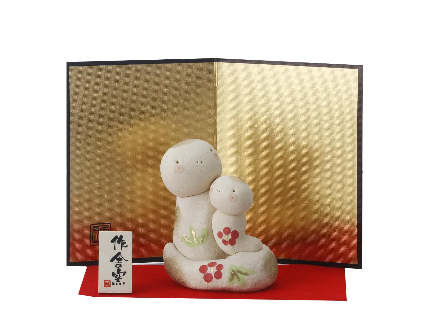 

Craftsman House 2025 Zodiac Year of the Snake Snake Heartwarming Ornament and Mino Ware (Parent Child)