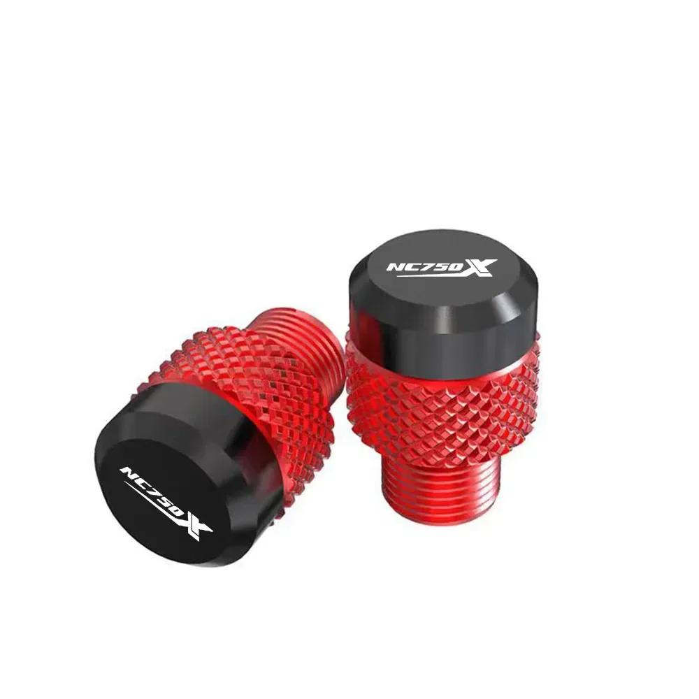 Motorcycle M10*1.25 Aluminum Screws Bolts Mirror Hole Plugs Cap Motorcycle Accessories For HONDA NC 750X NC750 X DCT 2014-2025