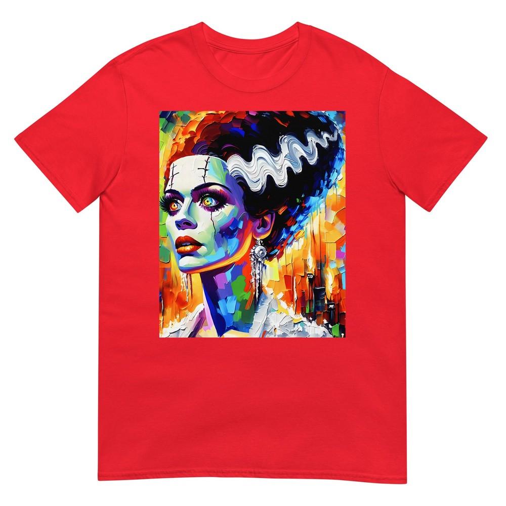 Frankenstein Monster And Bride Halloween Matching Couple TShirt S