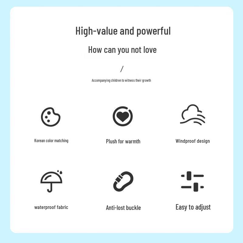 COCOLIC Kids' Winter Cartoon Ski Gloves