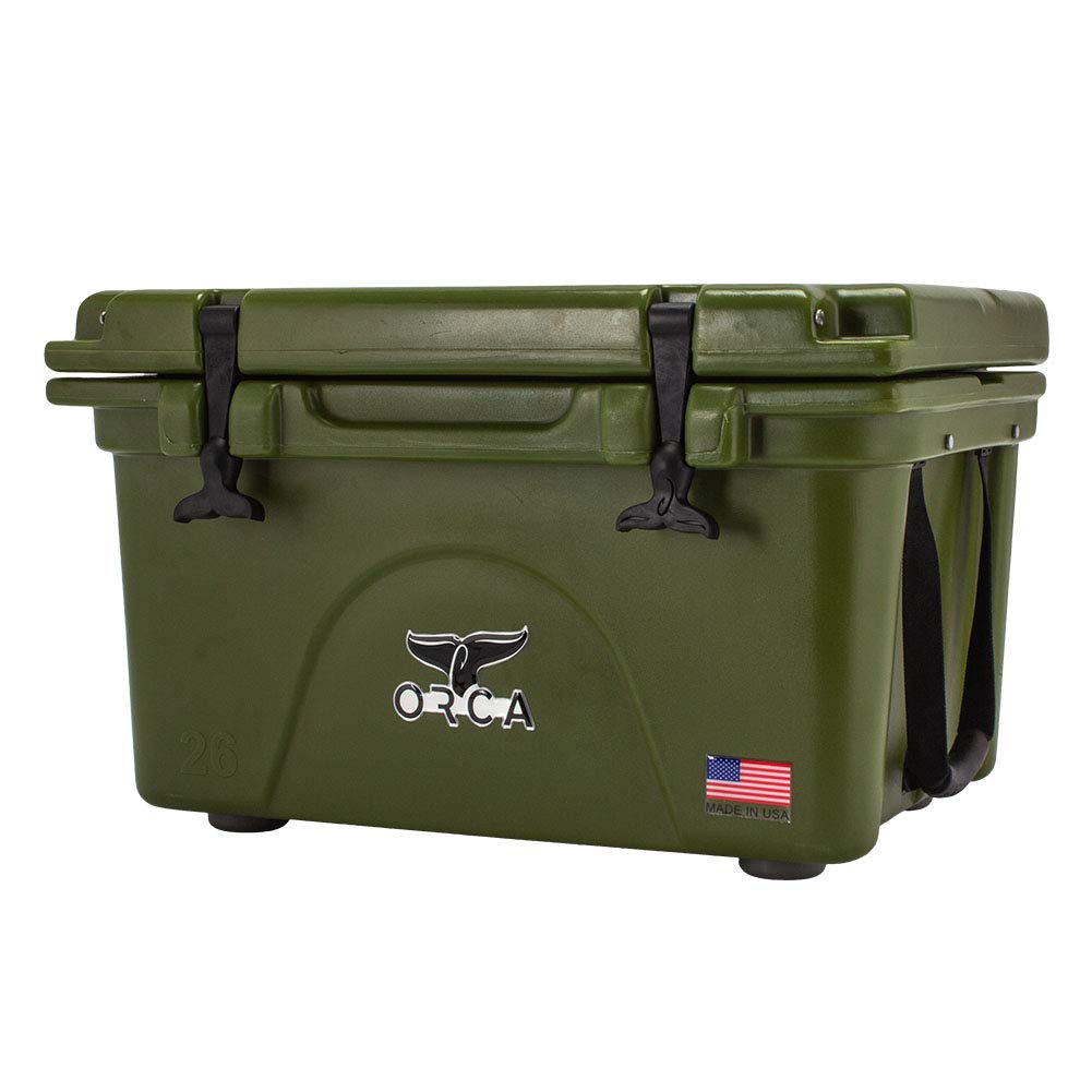 

Orca ORCA Coolers 26 Quart Green Outdoor Camping Hard Cooler ORCA (ORCG026) [Item] зелений