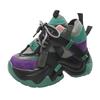 Fashion 2025 New 9.5cm Women Chunky Sneakers  Autumn High Platform Dad Shoes Women Casual Trainer Sneakers Thick Sole Vulcanize Shoes