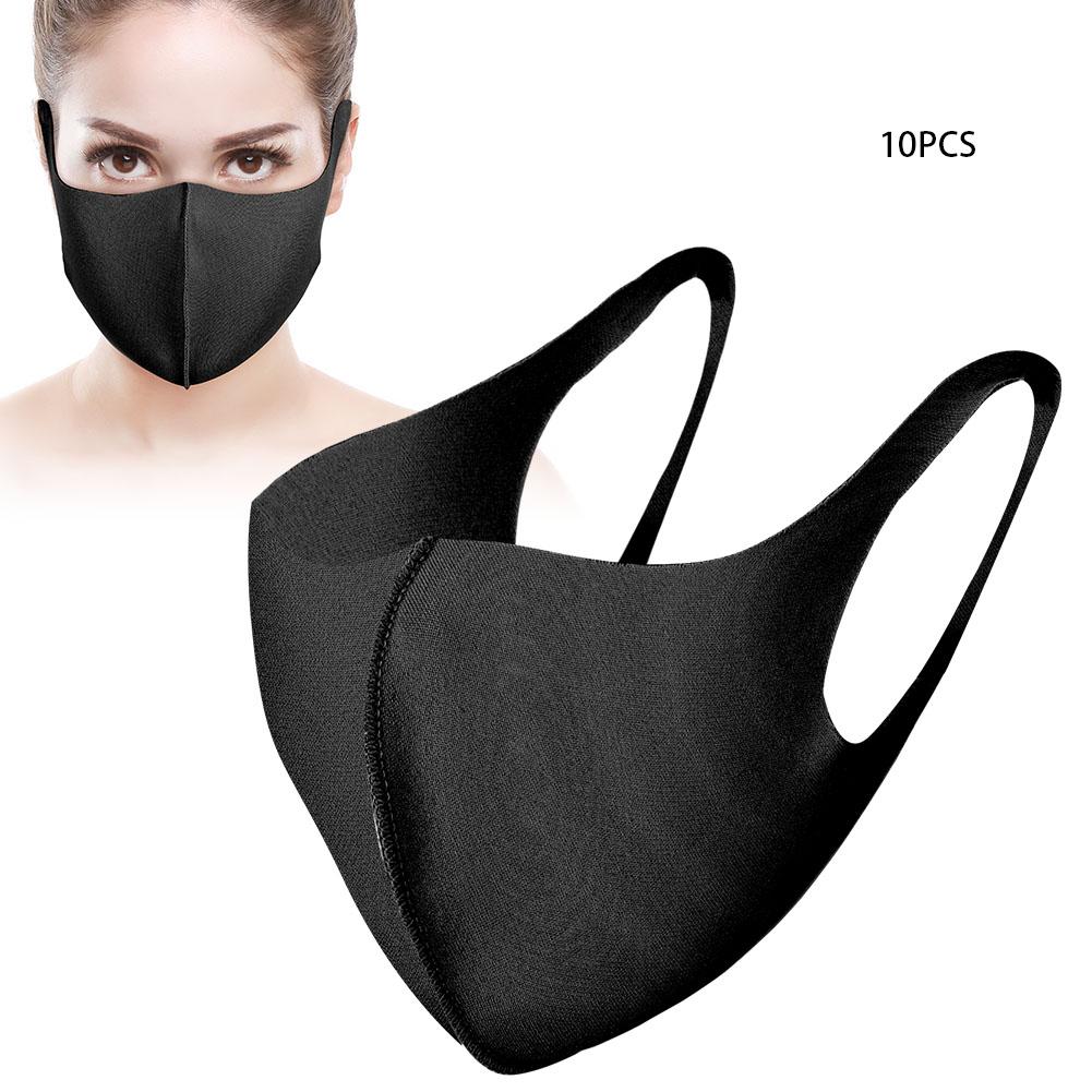 10pcs Reusable Mouth Muffle Dust Proof Sun Block Breathable Mouth Guard