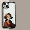Great Art Aesthetic David Mona Lisa Clear Phone Case For iPhone 16 15 14 13 12 11 Pro Max 16E Mini XS X SE2 7 8 Plus Soft Cover