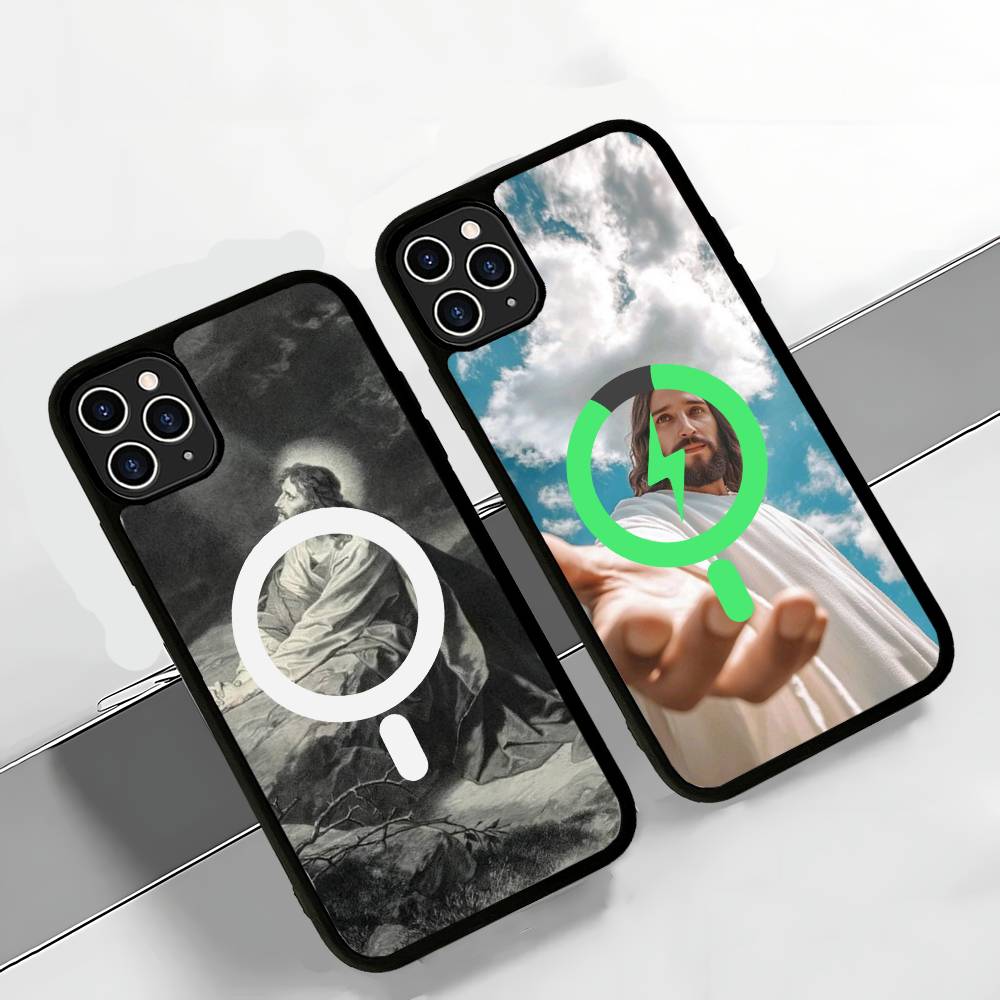 Son Of God Jesus For Magsafe Magnetic Wireless Phone Case For IPhone 17 16 15 14 Plus 13 12 11 Pro Max Cover