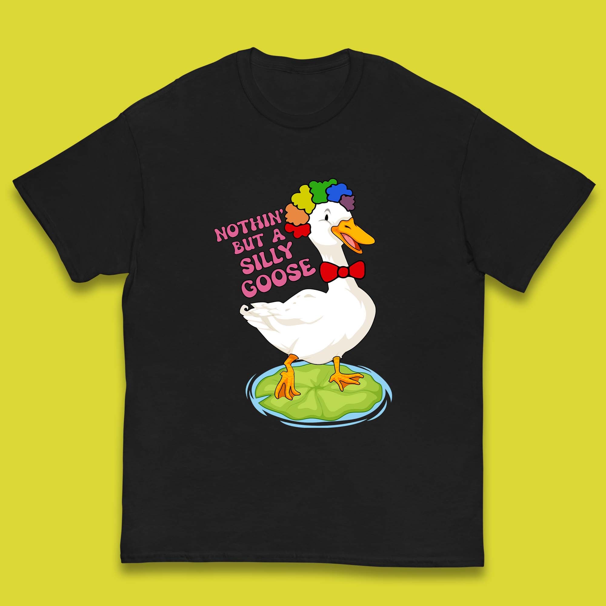 Nothin But A Silly Goose Kids T-Shirt 100