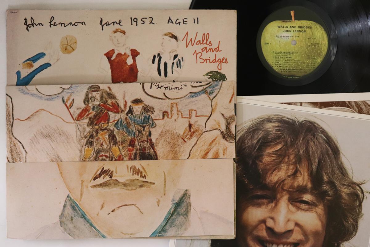 

LP Record JOHN LENNON - Walls And Bridges SW3416 APPLE 1974 US Rock Used