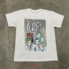 Rare Korn Asylum T Shirt White Cotton Size S 5xl Vintage Fashion Homme Stretched Top For Everyday Wear Slightly
