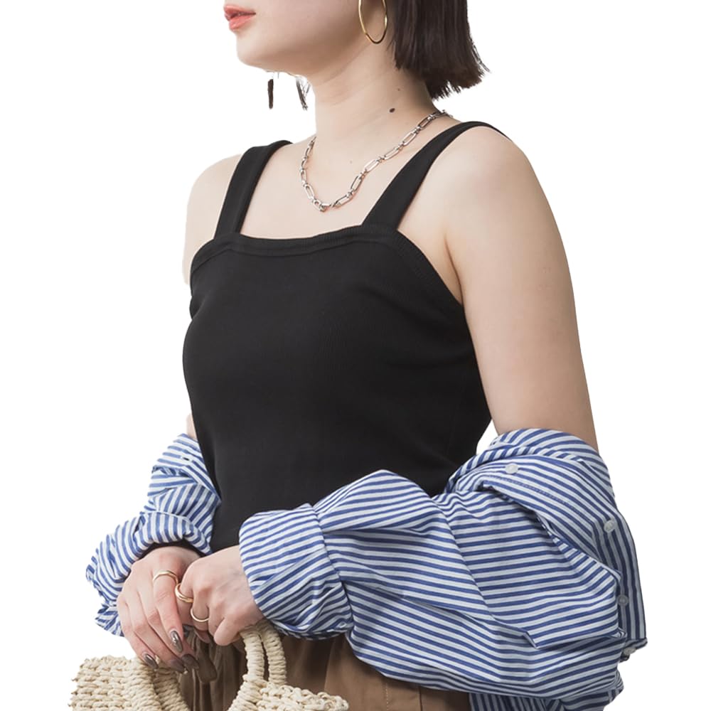 

Jungle Jalopy Plus Size Tube Tank Size 4L WK-0534 Women s Camisole, Top, Innerwear, Ribbed, Spring/Summer Top, Black, чёрный