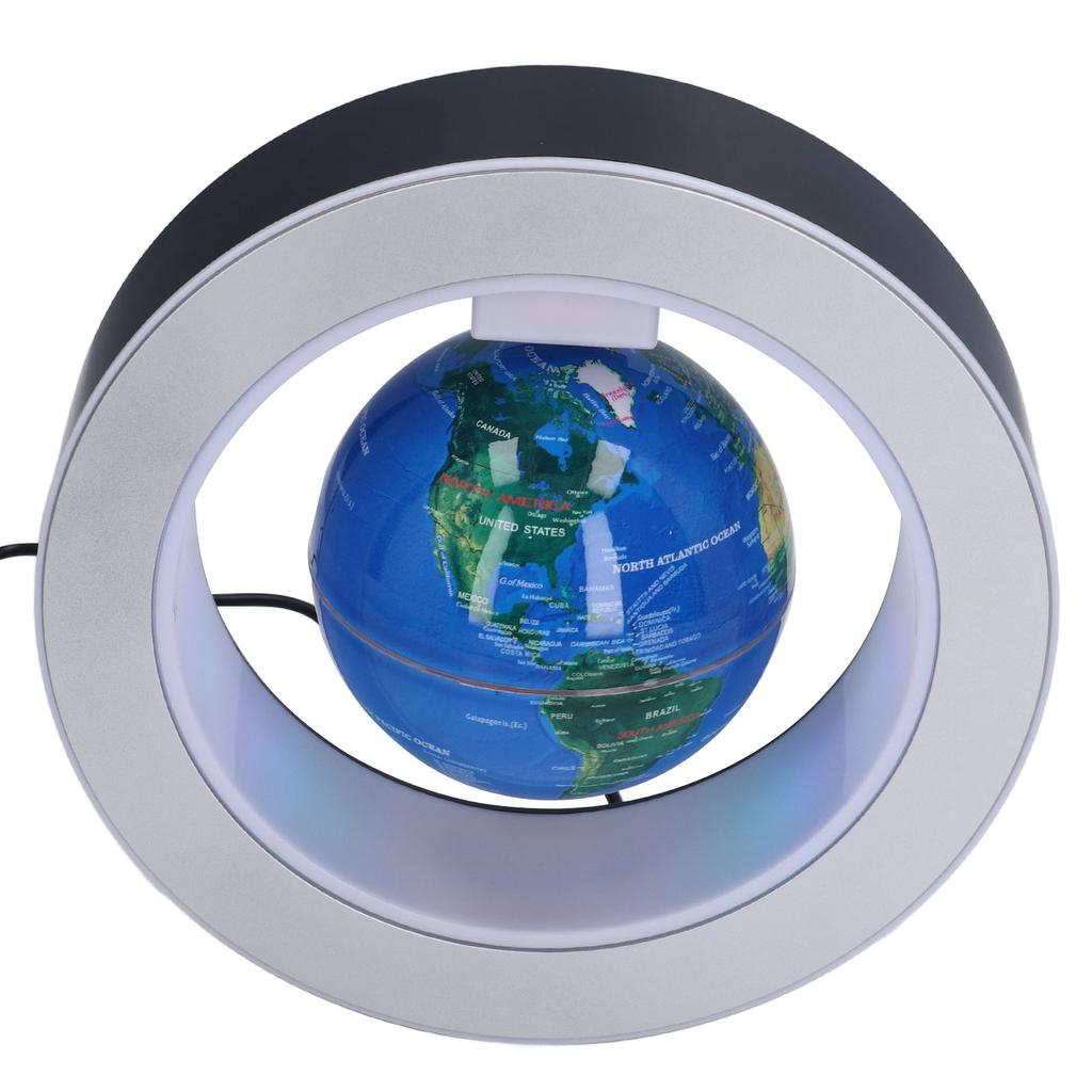 Floating Globe Magnetic Levitation Globe 100?240V Home Decoration Ornament for Birthday GiftUS Plug
