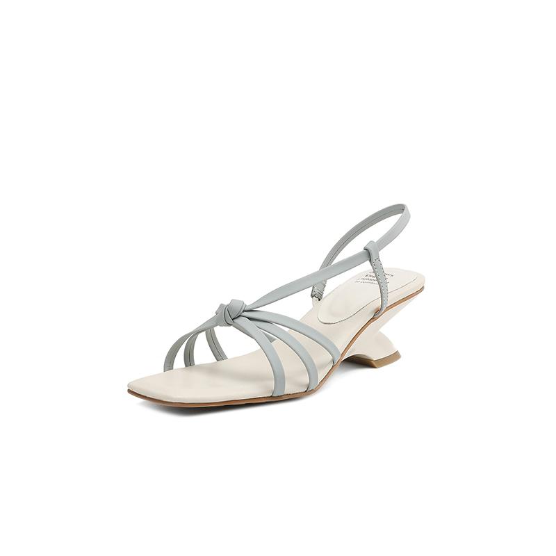 Fashion Sandals Sexy High Heel Genuine Leather Shoes Women 2025 Trend Slim Party Wedding Shoes Silver Black Prom Pumps Summer Sandals