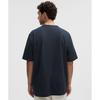 Lululemon HeavyweighT CoTTon Jersey T shirT  Wordmark Graphic True Navy