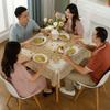 Oil-proof Waterproof Square Tablecloth Anti-Scald Oil Resistant Printed Table Cover Anti Slip Washable Table Mat Tabletop