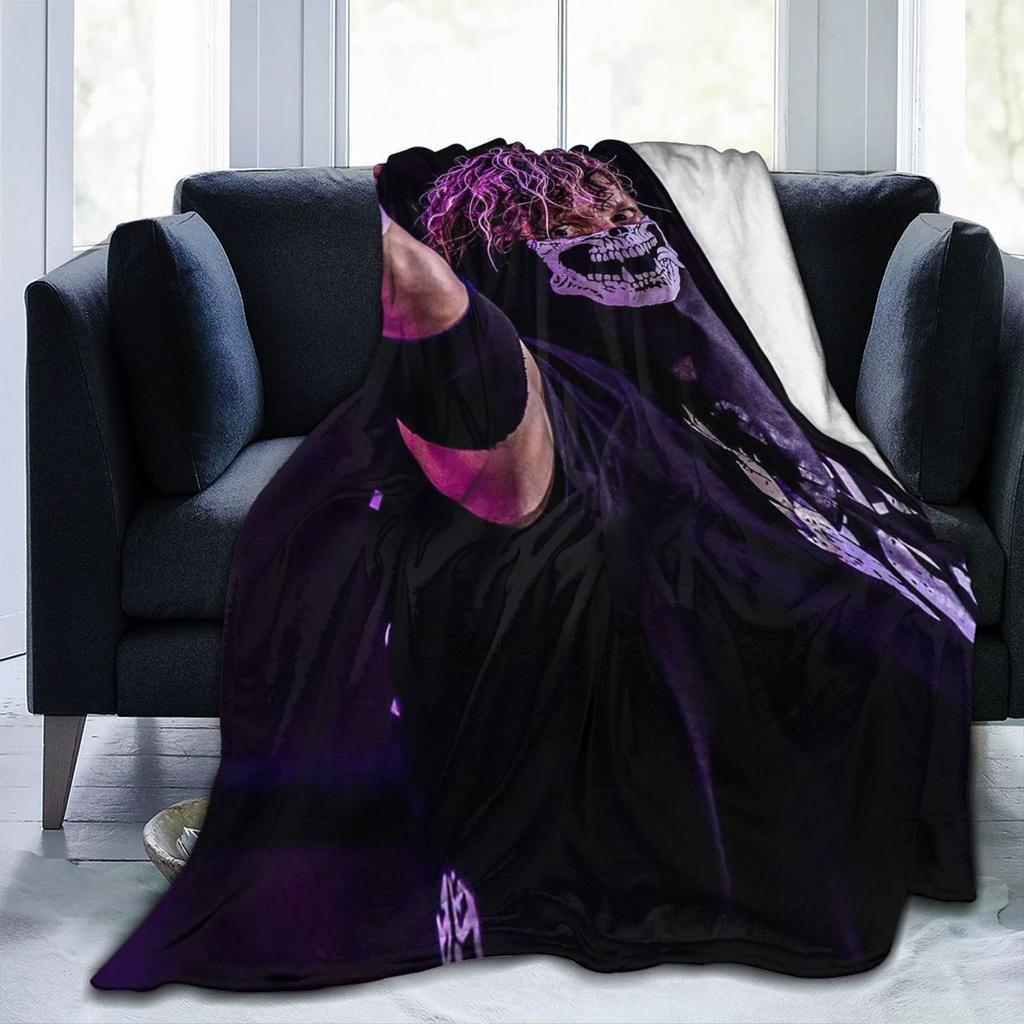 Kenny Omega Kenny The Champ Blanket Fleece Sofa Throw Blanket Warm Throw Blankets for Home Bedroom Office Throws Bedspread Quilt