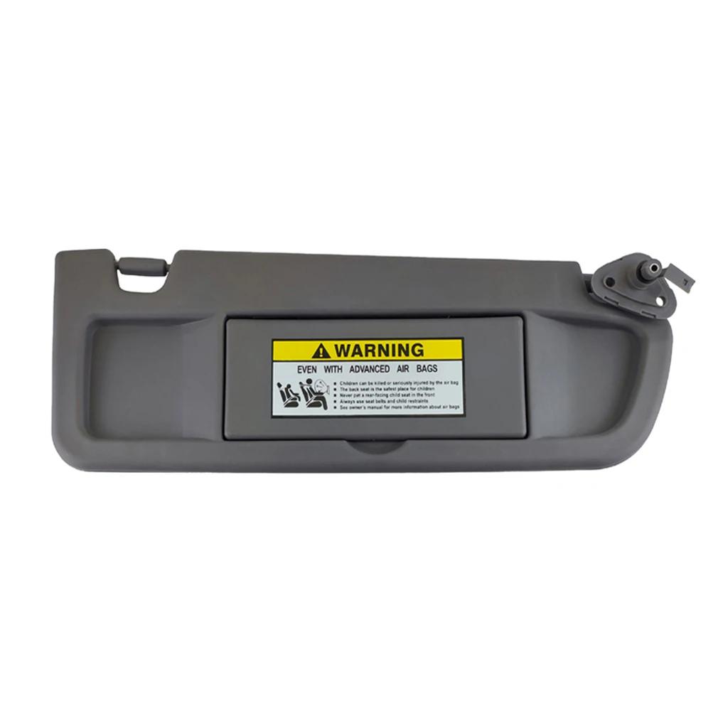 Dark Gray Sun Visor Compatible with Honda Civic 2006 2007 2008 2009 2010 2011 Replaces 83230-SNA-A01ZA 83230-SNA-A01ZB
