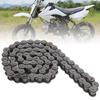 530 76 Links Chain Heavy Duty Steel with Chain Connector for Motorcycle ATV Off Roader