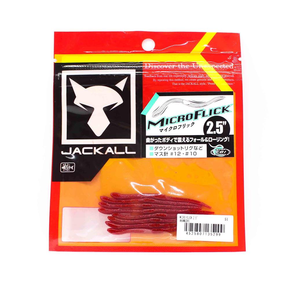 Jackall Isca Mole Micro Flick 2.5 Polegadas Akamushi (5299)