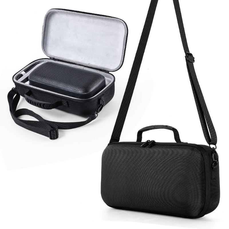 EVA Protective Case For Loudspeaker , Durability Shockproof Travel Bag with Shoulder Strap Accessory Storage Bag