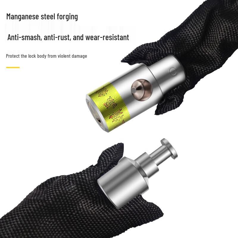 Puda Heavy-Duty Bicycle Chain Lock