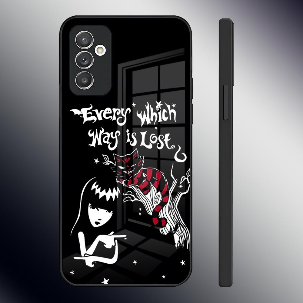 E-Emily The Strange Phone Case for Samsung S24 Ultra S23 S22 S20 Fe S21 Plus Galaxy A54 A34 A24 A53 M54 Note 20 Back Cover