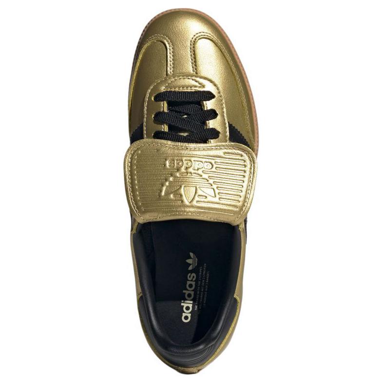 adidas  Samba LT Gold Metallic Black Gum Women Sneakers Core-Black JH5708