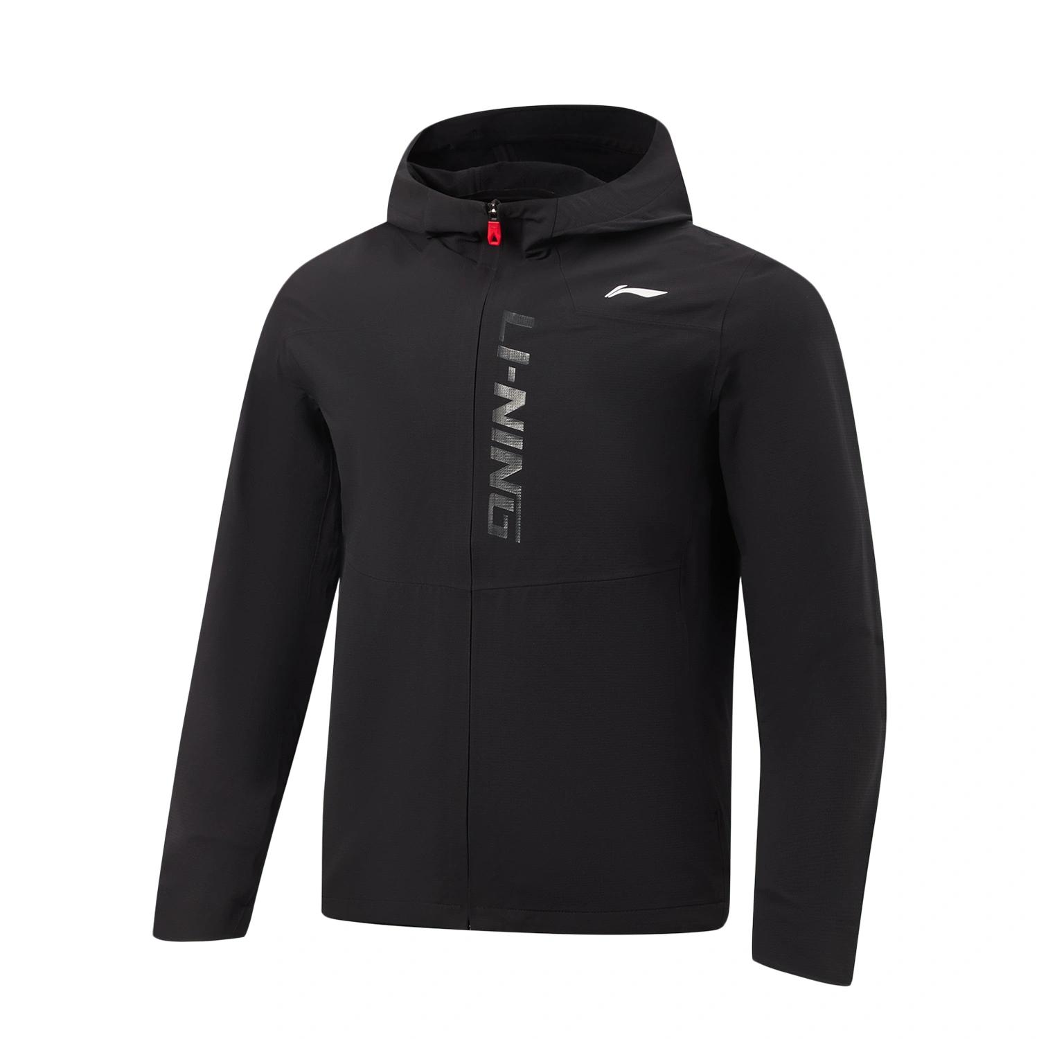 Мужская флисовая куртка с капюшоном Li-Ning SS26, водостойкая, куртки AFDW429-1 L