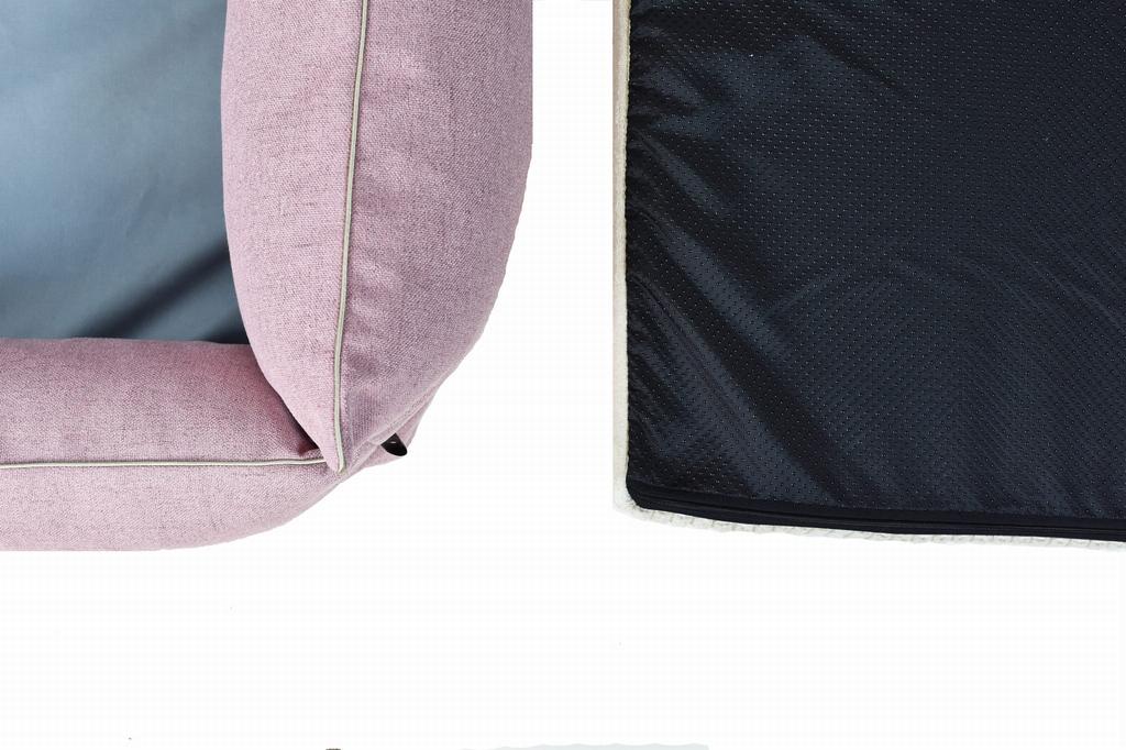 Rocky Orthopedic Pink Bed - 97cm x 86cm