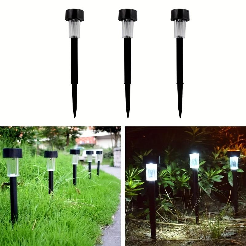 10pcs Solar Garden Light Outdoor Solar Powered Lamp Waterproof Landscape Lantern Lighting for Pathway Yard Lawn Garden Decorati