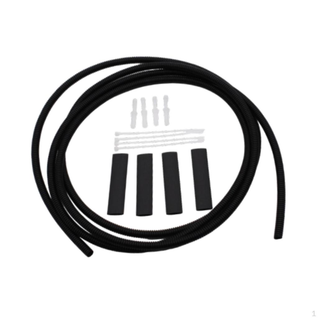 Sada hadic ostřikovače čelního skla, výměna hadic automobilu 2,6 m, průměr 4,5 mm, automobilový průmysl