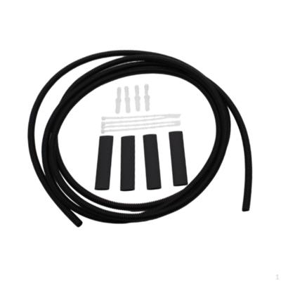 Windshield Washer Hose Kit,Car Tubing 2.6M Replacement 4.5mm Diameter Automotive