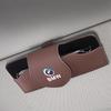 Car Glasses Case Sun Visor Leather Eyeglass Clip Auto Interior For BMW E46 E90 G30 E92 E87 E91 E70 E60 F30 F10 E39 E36 F20 G20 ulcr72