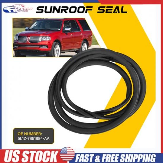 Sunroof Glass Seal Weather Seal Strip Molding Trim For Ford F-150 2001-14 Black
