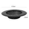 5/1PCS Kitchen Sink Filter Stainless Steel Mesh Anti-clogging Waste Screen Hair Catcher Bathroom Sink Strainer Drain Hole Filter
